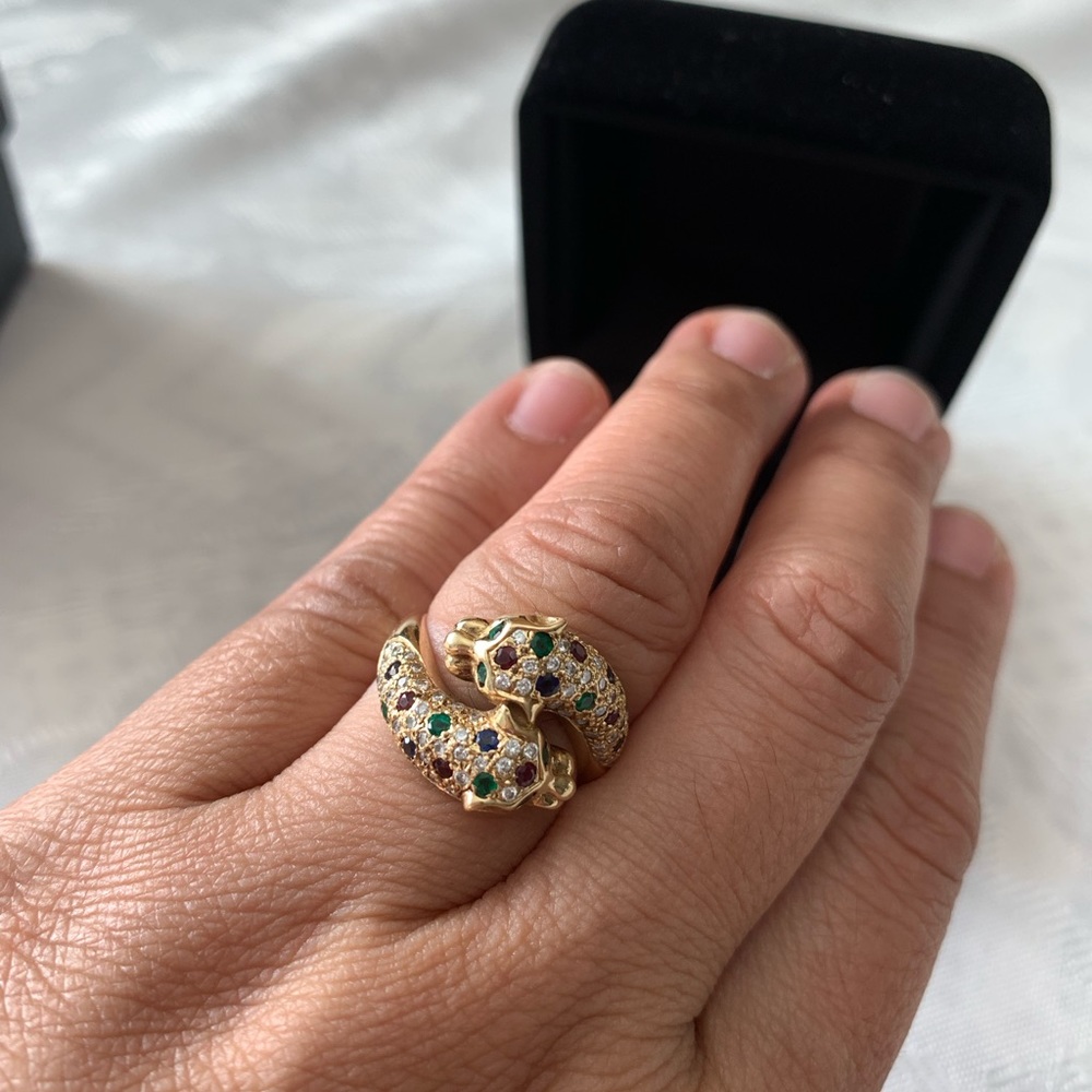 Sold on Instagram 18k gold ring - Picture 1 of 8